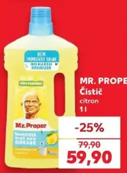 Kaufland Mr. Proper čistič citron nabídka