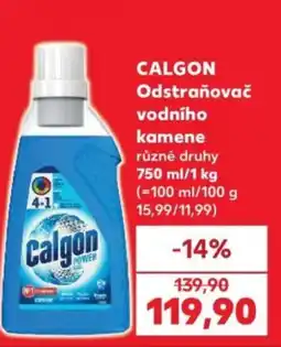 Kaufland Calgon odstraňovač vodního kamene nabídka