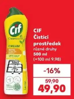 Kaufland Cif čisticí prostředek nabídka