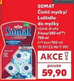 Kaufland Somat čistič myčky/leštidlo nabídka