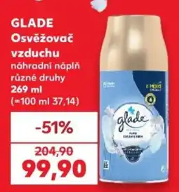 Kaufland Glade osvěžovač vzduchu nabídka