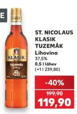 Kaufland St. nicolaus klasik tuzemák nabídka