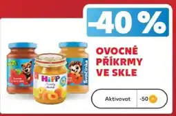Kaufland HiPP ovocné příkrmy ve skle nabídka