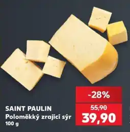 Kaufland Saint Paulin Poloměkký zrající sýr nabídka