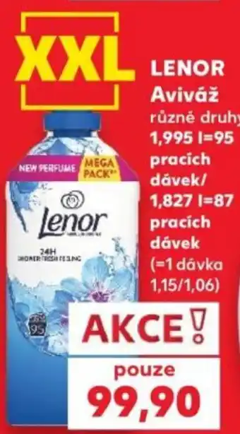 Kaufland Lenor Aviváž nabídka