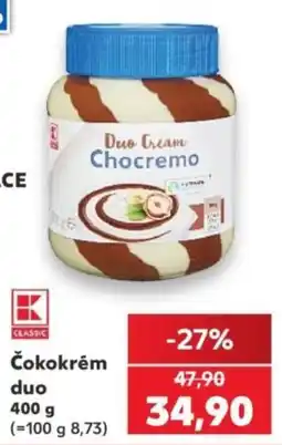 Kaufland K Classic čokokrém duo nabídka
