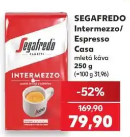 Kaufland Segafredo Intermezzo/Espresso Casa nabídka