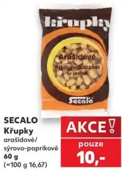 Kaufland Secalo křupky arašídové/sýrovo-paprikové nabídka