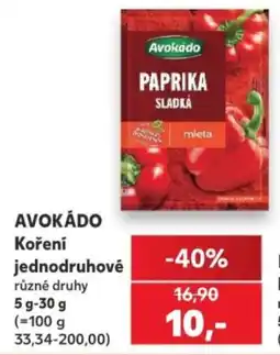 Kaufland Avokádo paprika sladká nabídka