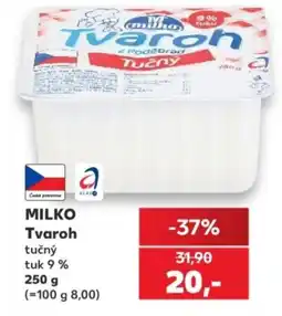 Kaufland Milko Tvaroh nabídka