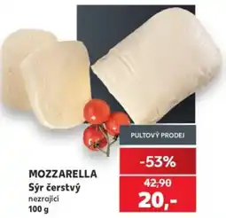 Kaufland Mozzarella nabídka