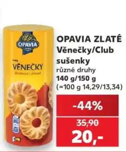 Kaufland Opavia zlaté věnečky/club nabídka
