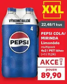 Kaufland Pepsi Cola/Mirinda Limonáda nabídka