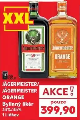 Kaufland Jägermeister/jägermeister orange nabídka