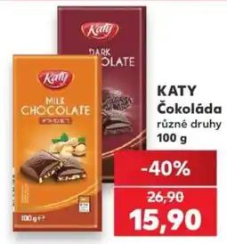 Kaufland Katy čokoláda nabídka