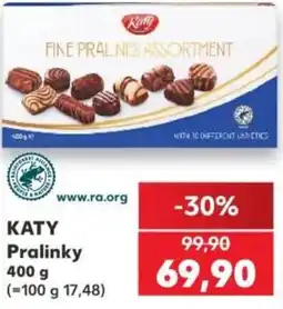 Kaufland Katy pralinky nabídka