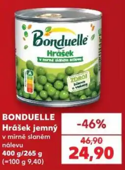 Kaufland Bonduelle Hrášek jemný nabídka