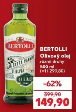 Kaufland Bertolli olivový olej nabídka