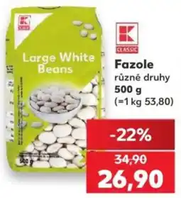 Kaufland K Classic Fazole nabídka