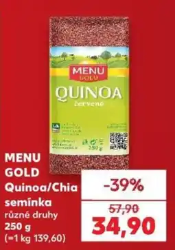 Kaufland Menu gold quinoa/chia semínka nabídka