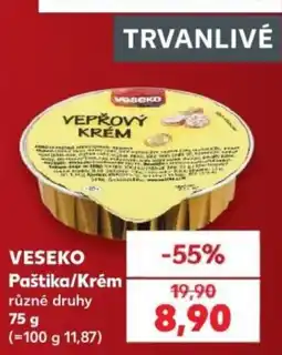 Kaufland Veseko Paštika/Krém nabídka