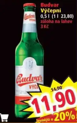 Norma Budvar Výčepní nabídka