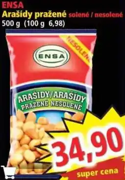 Norma Ensa arašidy pražené nesolené nabídka