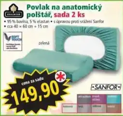 Norma Sanfor povlak na anatomický polštář nabídka