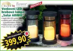 Norma i-glow venkovní led hrobová lampa solar arimo nabídka