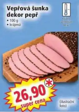 Norma Vepřová šunka dekor pepř nabídka