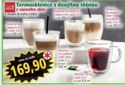 Norma Termosklenice s dvojitou stěnou z varného skla nabídka