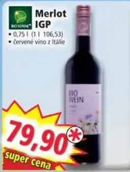 Norma Bio Sonne Merlot IGP nabídka