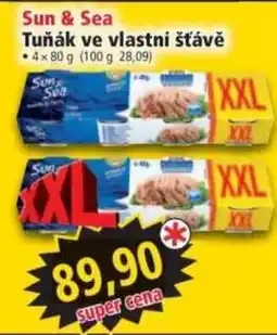 Norma Sun & Sea tuňák ve vlastní šťávě nabídka