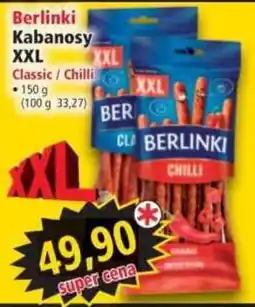 Norma Berlinki kabanosy xxl nabídka