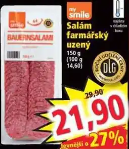 Norma my smile salám farmářský uzený nabídka