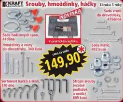 Norma Kraft šrouby, hmoždinky, háčky nabídka