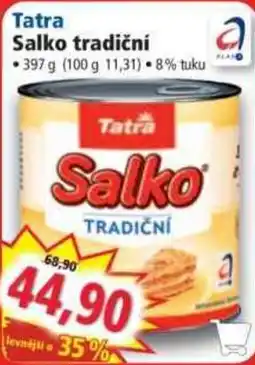 Norma Tatra Salko tradiční nabídka