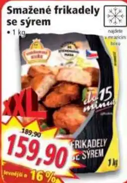 Norma Smažené frikadel se sýrem nabídka