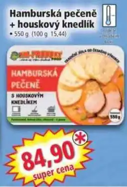 Norma BIO-PODROBY Hamburská pečeně s houskovým knedlíkem nabídka