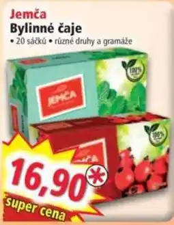 Norma Jemča bylinné čaje nabídka