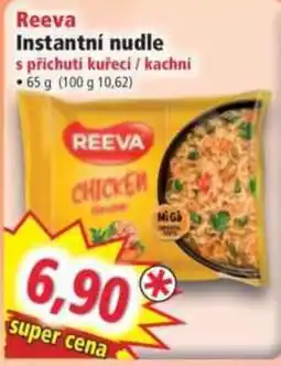 Norma Reeva instantní nudle s příchuťí kuřecí / kachni nabídka