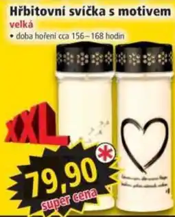 Norma Hřbitovní svíčka s motivem nabídka