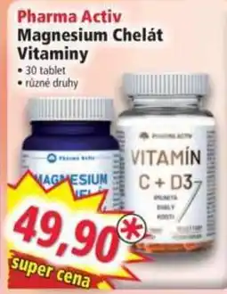 Norma Pharma Activ Magnesium Chelát Vitaminy nabídka