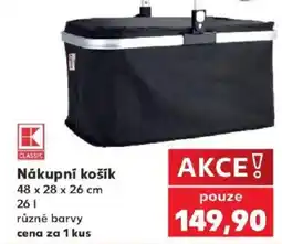 Kaufland K Classic nákupní košík nabídka