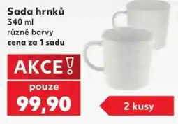 Kaufland Sada hrnků nabídka