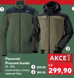 Kaufland Fleecová pracovní bunda nabídka
