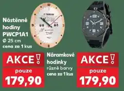 Kaufland Praxis nástěnné hodiny PWCP1A1 nabídka