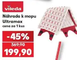 Kaufland Vileda náhrada k mopu ultramax nabídka