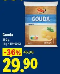 Lidl Gouda nabídka