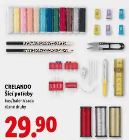 Lidl CRELANDO Šicí potřeby, kus/balení/sada nabídka